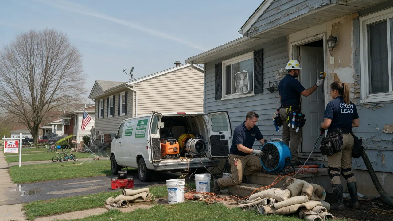 Flood Cleanup in Elburn, IL near me