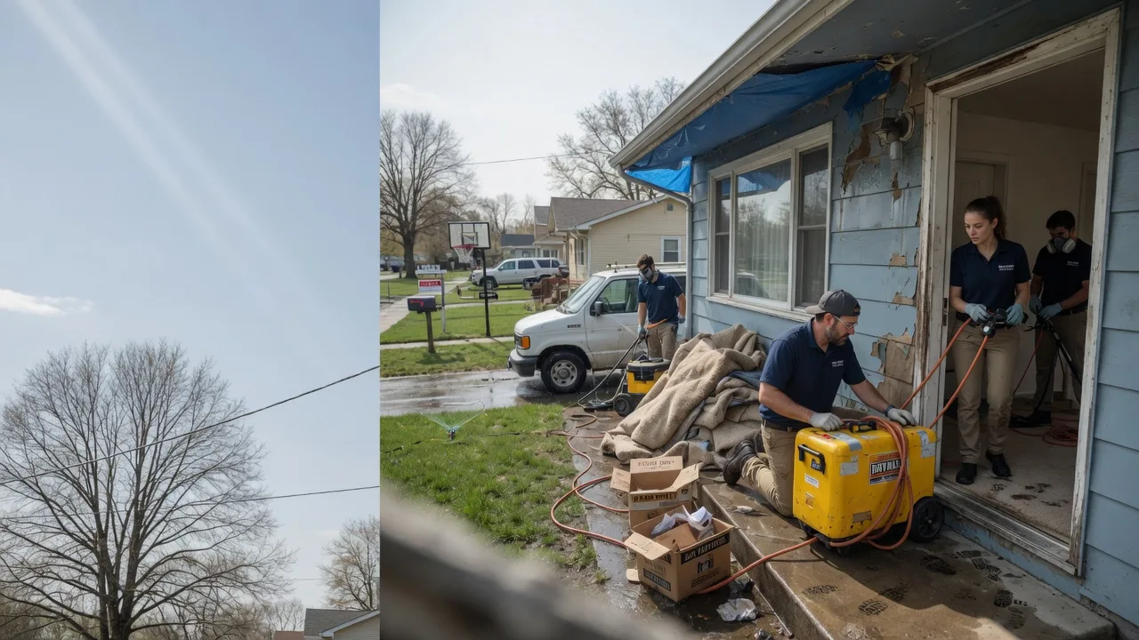 Basement Flood Cleanup in Elburn, IL near me